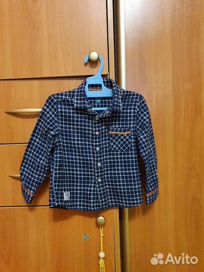 Рубашка для мальчика, 98