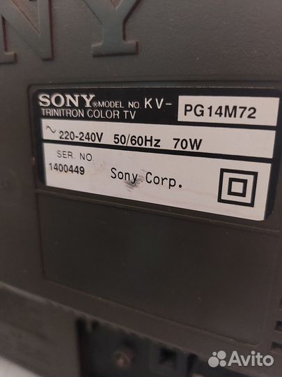 Телевизор Sony