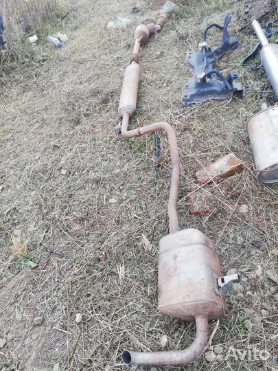 Выхлопная трасса/глушитель Renault megan 2