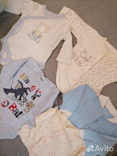 Детские вещи пакетом от 0