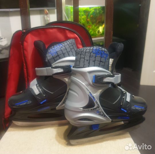 Коньки детские раздвижные 33 36