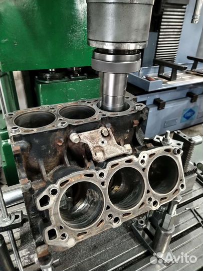 Расточка, шлифовка, опрессовка деталей двигателя