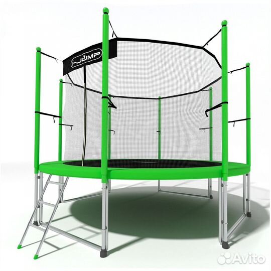 Батут I-jump classic light 12FT green
