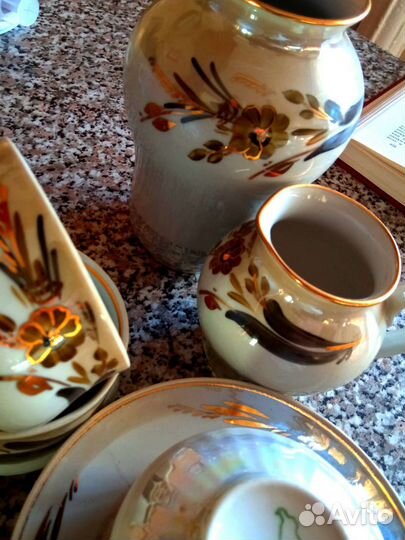 Чайный сервиз СССР, блюда Дулево