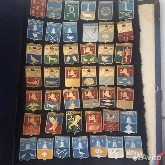 Коллекция значков СССР города и другие