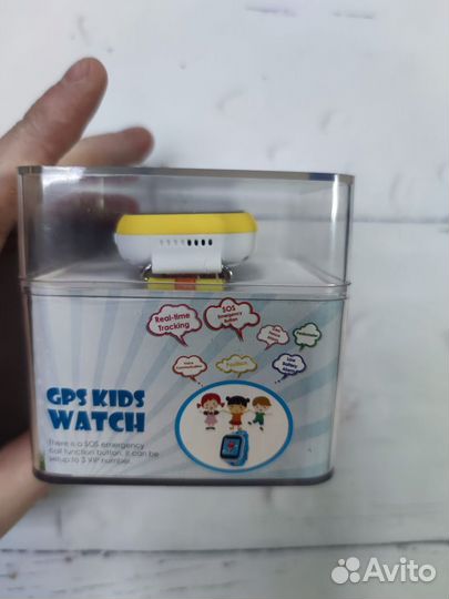 Детские часы телефон с gps трекером Wonlex GW200S