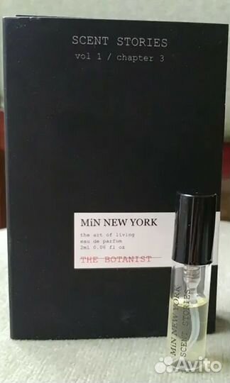 MiN New York The Botanist парфюмерная вода 2 мл