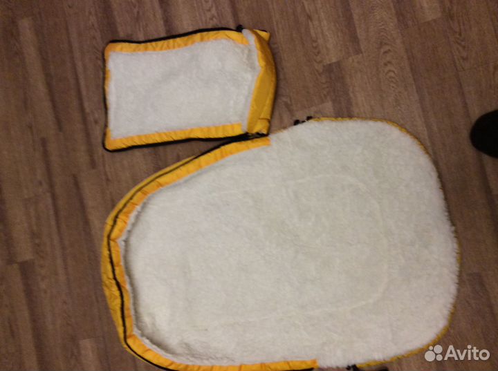 Конверт зимний в коляску на меху