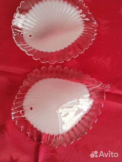 Шикарные плафоны - листики, стекло