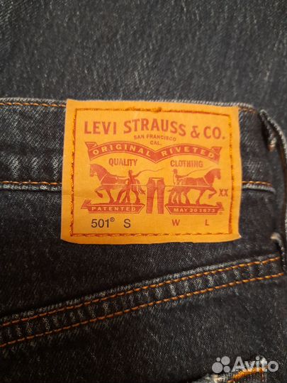 Джинсы levis 501 skinny