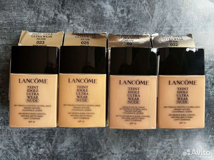 Тональный флюид lancôme idole ultra wear nude