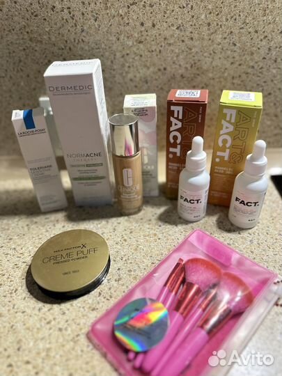 Набор косметики, Dior,Mac, Clarins