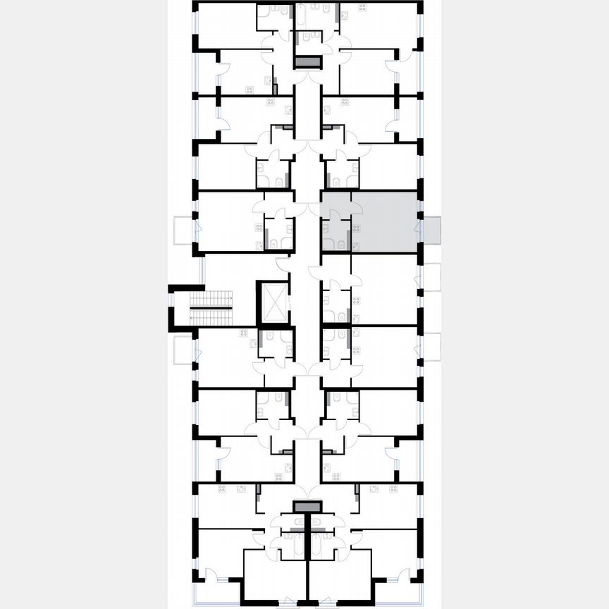 Квартира-студия, 25,3 м², 2/3 эт.
