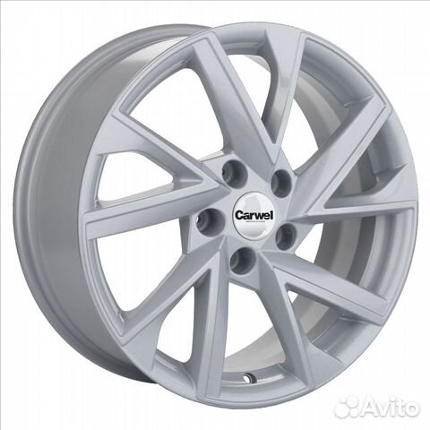 R17 5x114,3 7J ET39 D60,1 Carwel Тоджа 1714 (RAV 4