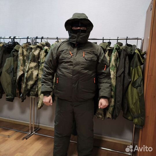 Зимний мужской костюм спецодежда