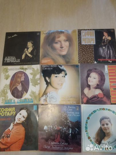Виниловые пластинки СССР в наличии