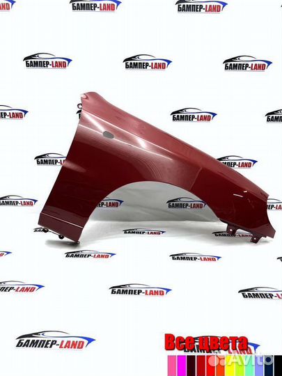 Крыло левое Chevrolet Lanos новое любой цвет