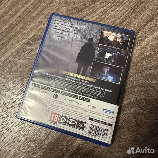 Диск Resident evil village gold edition ps5