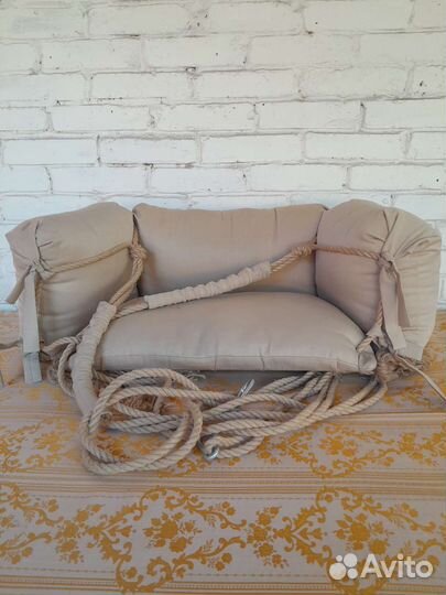 Садовые качели подвесные