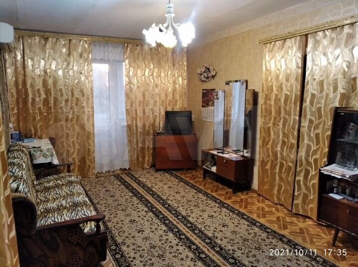 2-к. квартира, 45,5 м², 3/3 эт.