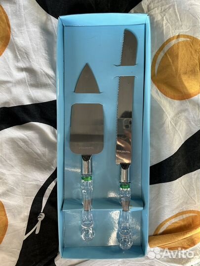 Нож и лопатка для торта