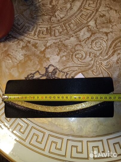 Сумка женская клатч вечерний новый золотой