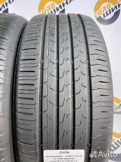 Continental ContiEcoContact 6 235/50 R19 и 255/45 R19 101Y