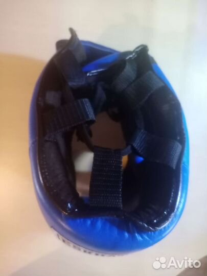 Шлем Борсёрский кожаный раз.L, Перчатки для бокса