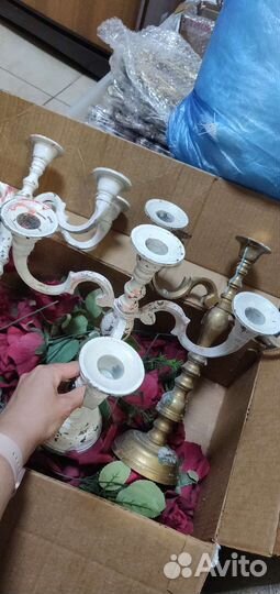 Подсвечник канделябр