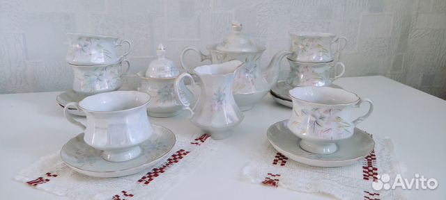 Чайный сервиз фарфор коростенский, Новый