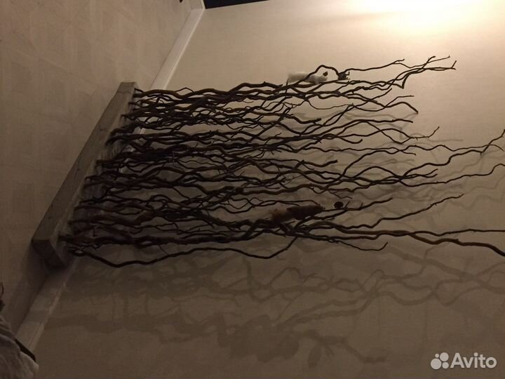 Фальшперегородка из вьющейся ивы