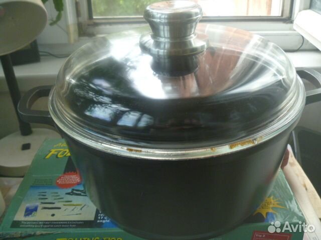 Кухонная посуда: Кастрюля Тефлоновая для Спагетти