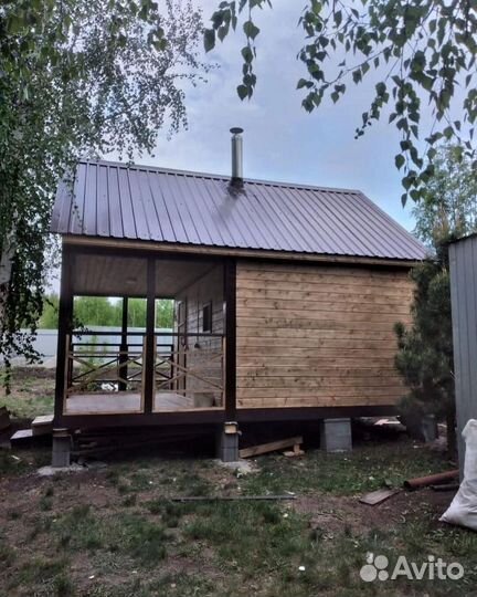 Строительная бригада кровля