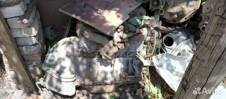 Запчасти, рабочий мотор на газ 24