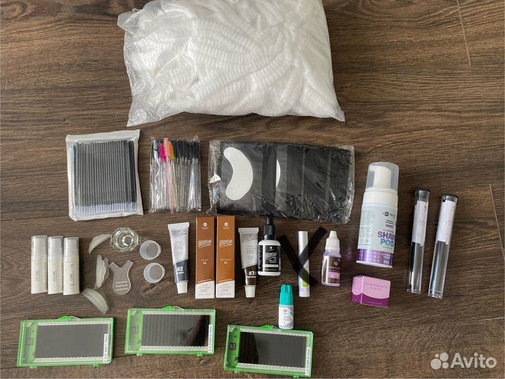 Набор для наращивания и ламинирования ресниц