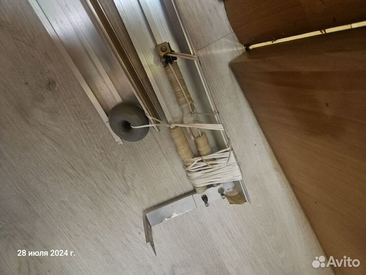 Карниз двухрядный алюминиевый