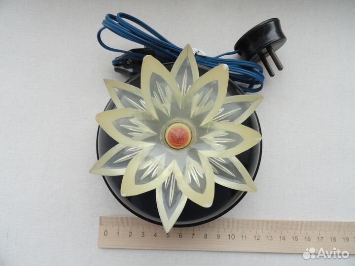 Светильник ночник СССР лилия