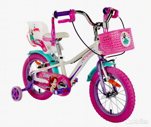 Велосипед для девочки 14 дюймов Stern Vicky 14