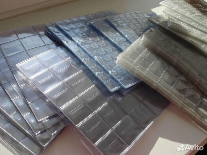 Листы,Обложки форматов Оптима, монетники