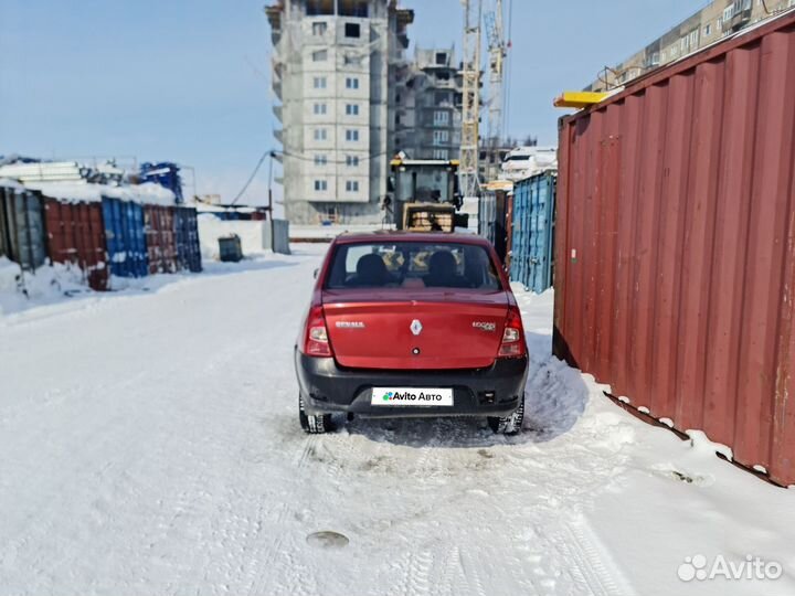 Renault Logan 1.4 МТ, 2013, 605 930 км