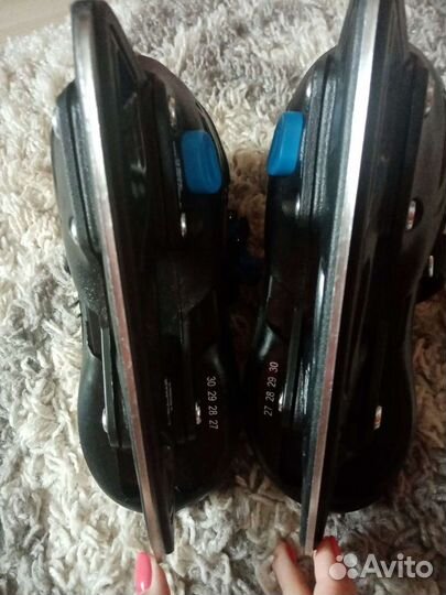 Коньки раздвижные