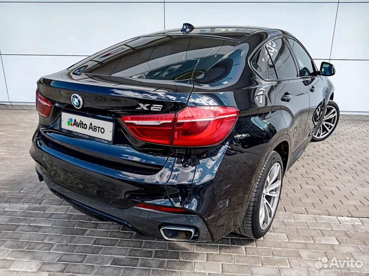 BMW X6 3.0 AT, 2017, 214 393 км