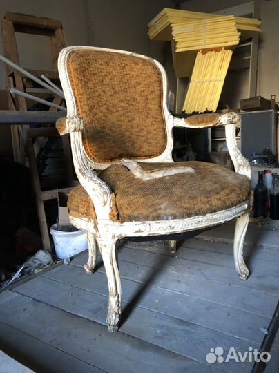 Кресло 19 век под реставрацию