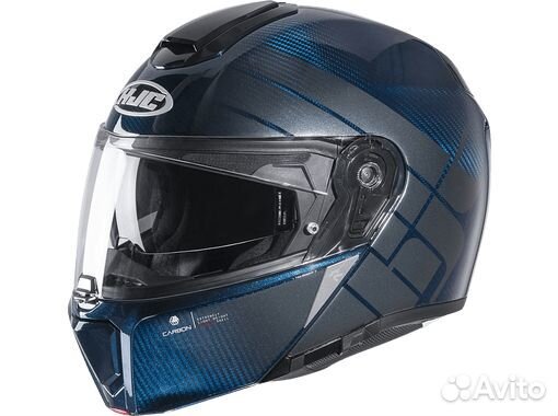 Шлем HJC rpha 90S carbon balian Синий S