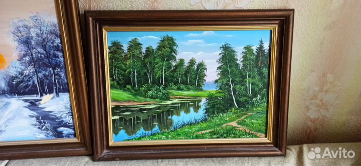 Картина маслом пейзаж