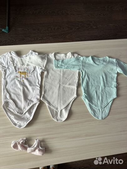 Вещи на девочку 68-74 пакетом