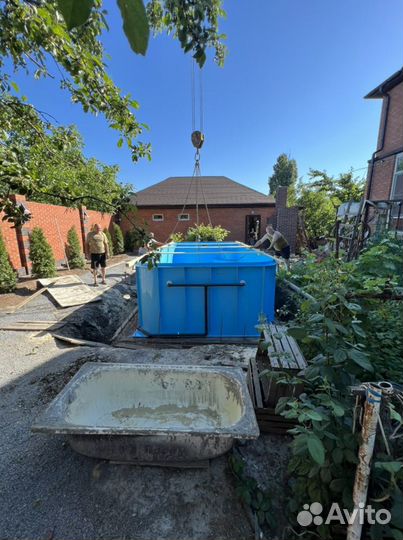 Бассейн из полипропилена