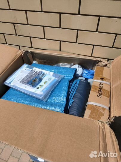 Каркасный бассейн intex 457 122