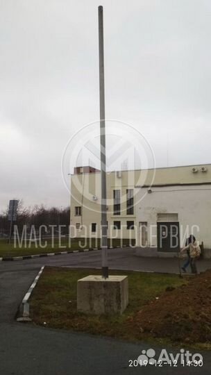 Временные опоры для электроснабжения