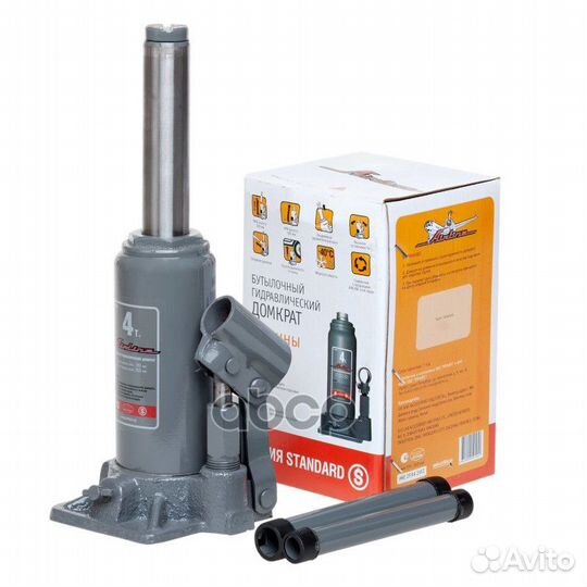 Домкрат бутылочный Standard 4т (MIN - 180мм/MAX